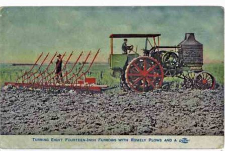 Rumely Tractor Postcards
